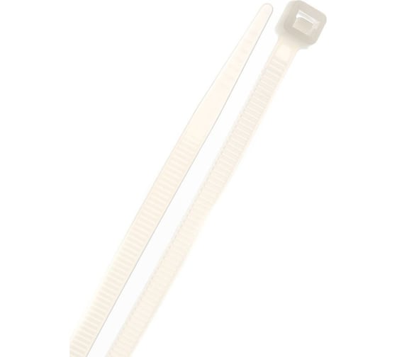 Стяжка Telecom нейлон 4x200мм, белая 100шт TIE4.0X200MM-W