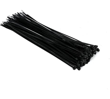 Стяжка Telecom нейлон 3.6х300мм, черная 100шт TIE3.6X300MM-B