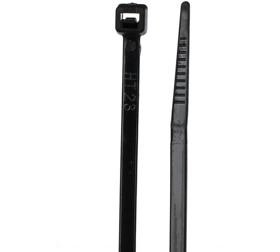 Стяжка Telecom нейлон 3.6х300мм, черная 100шт TIE3.6X300MM-B