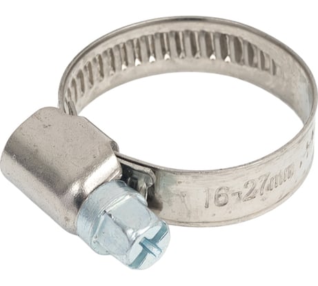 Хомут червячный Мир Хомутов 16-27 мм/9 W2, 25 шт. MX/1/43
