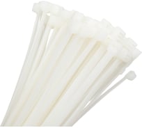 Хомут-стяжки ленточные Мир Хомутов 4,8х400 мм, белые, 100 шт. MX/1/21