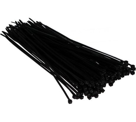 Стяжка Telecom нейлон 2.5х200мм, черная 100шт TIE2.5X200MM-B
