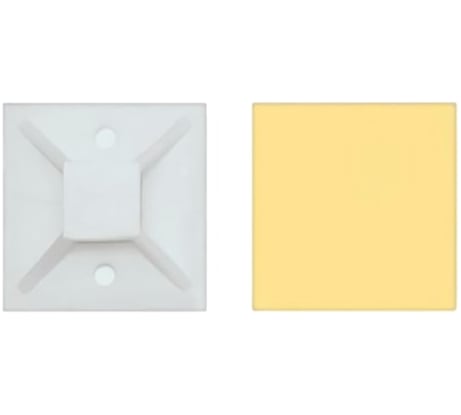 Площадка под хомуты General Lighting Systems GNC-20-20-W, 20x20 мм, 100 шт. 475321