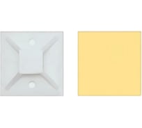 Площадка под хомуты General Lighting Systems GNC-40-40-W, 40x40 мм, 100 шт. 1 50 475324