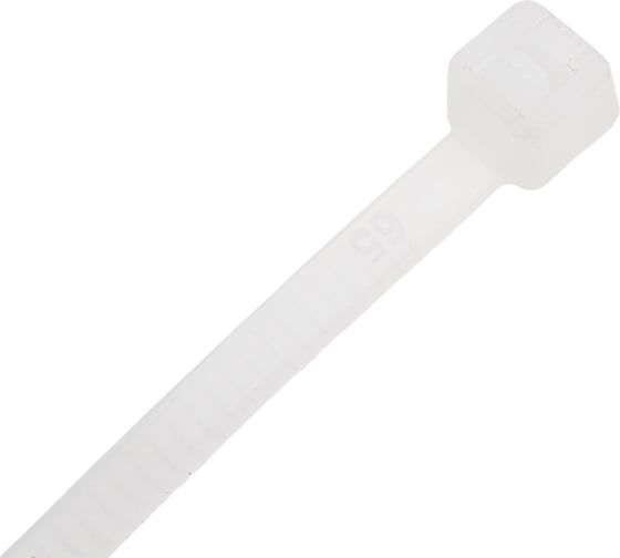 Нейлоновый хомут General Lighting Systems GNC-36-200-W, 3,6x200 мм, 100 шт. белый, 475305