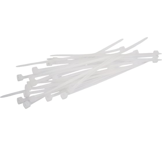 Нейлоновый хомут General Lighting Systems GNC-25-100-W, 2,5x100 мм, 100 шт. белый 1 500 475300