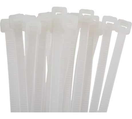 Нейлоновый хомут General Lighting Systems GNC-48-400-W, 4,8x400 мм, 100 шт. белый 1 100 475313