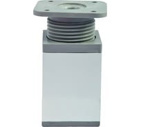 Мебельная опора AKS DAКP-27 квадратная, h=60, алюминий 22666