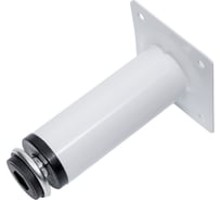 Мебельная опора AKS Н-50 мм, D-50 мм, белый 57403