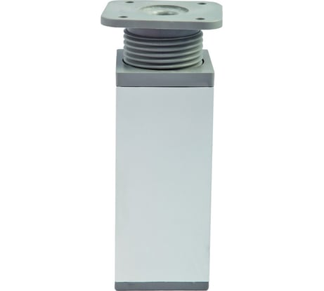 Мебельная опора AKS DAКP-27 квадратная, h=100, алюминий 22665