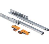 Направляющая cкрытого монтажа AKS 3D L-400 Push-to-open, до 40кг, 16-18 мм 91264