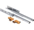 Направляющая cкрытого монтажа AKS 3D L-400 Push-to-open, до 40кг, 16-18 мм 91264 1
