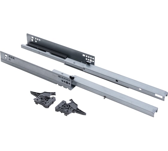 Направляющая cкрытого монтажа AKS SLIM SLIDE L-500 полного выдвижения Pus 56968 1