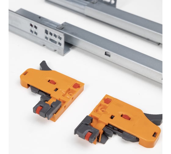 Направляющая cкрытого монтажа AKS 3D L-350 Push-to-open, до 40кг, 16-18 мм 91263