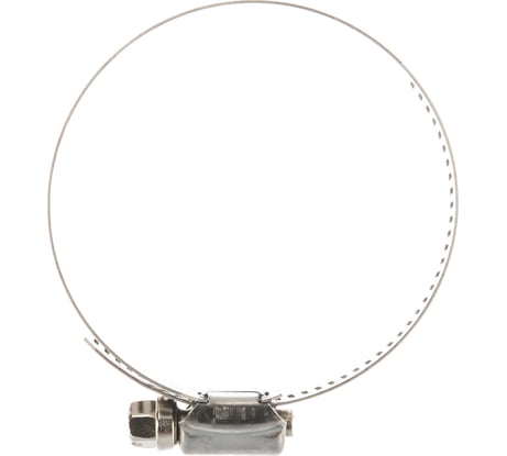 Хомуты Зубр ЭКСПЕРТ нерж. сталь просечная лента 12 мм 57-76мм 2шт 37815-057-76-2