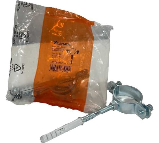 Хомут крепления для труб Elematic ZN d=1 1/4" - 31.75 мм 8411005