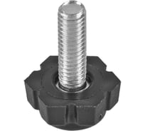 Опора шестигранная резьбовая Росдюбель Д19-М6x20 мм, 50 шт. 33-0105