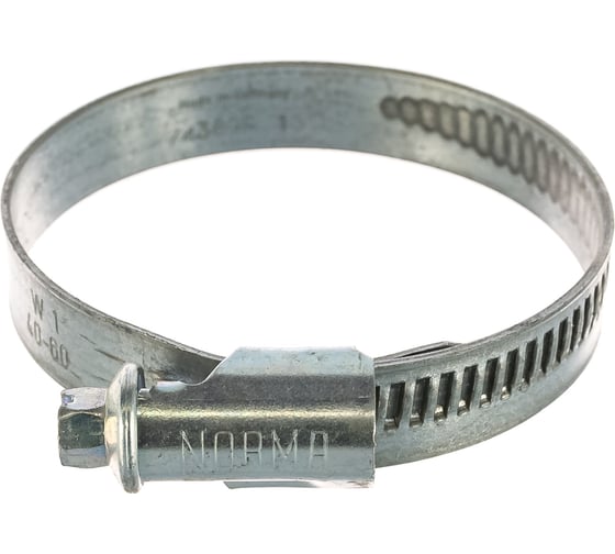 Червячный хомут NORMA TORRO алюцинковая сталь 100 шт 40-60/12 C7 W1