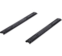 Шариковые направляющие SAMET SO CLASS Black накладные, 46 мм, без доводчика, 450 мм 115290