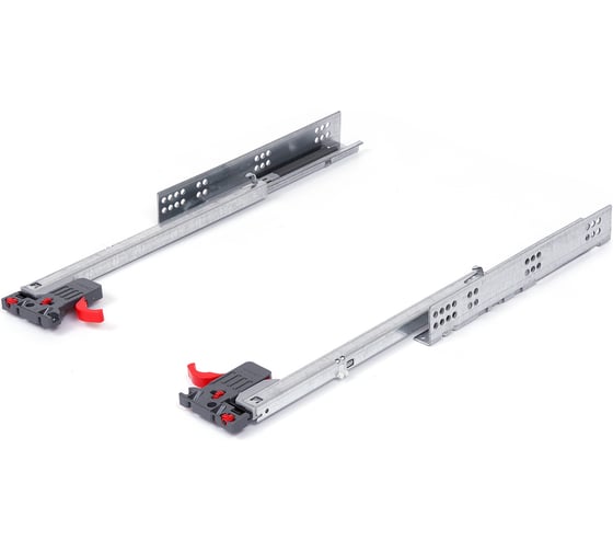 Направляющая SAMET SMART SLIDE частичного выдвижения с доводчиком, Lock-Fix, 350 мм 111582 1