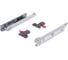 Направляющая SAMET SMART SLIDE частичного выдвижения с доводчиком, Lock-Fix, 350 мм 111582 2