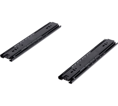 Шариковые направляющие SAMET SO CLASS Black накладные, 46 мм, без доводчика, 250 мм 115286