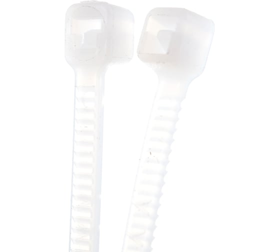 Кабельные стяжки КРЕП-КОМП KENNER Profi 2,5х100 100 шт БЕЛЫЙ жкб25100