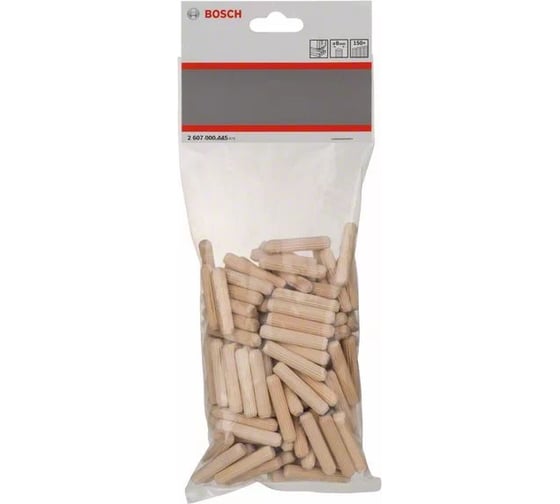 Деревянные дюбели (150 шт; 8х40 мм) Bosch 2607000445