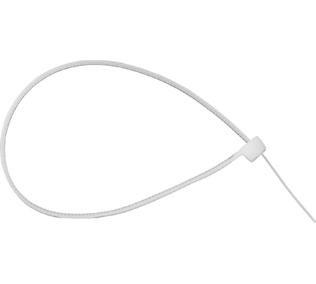 Хомут-стяжка Tech-Krep KSN-W белая 3х150 100шт 00007717