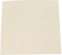 Заглушка самоприлипающая Folmag для эксцентрика, алебастр, 28 заглушек 35240