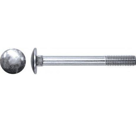 Болт STARFIX мебельный М6x20 мм с квадратом, DIN 603, 10 шт. в зип-локе SMZ1-91783-10