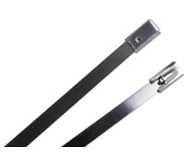 Стальные кабельные стяжки KELTOS 4.6х370 нержавеющие 100 шт KF001005