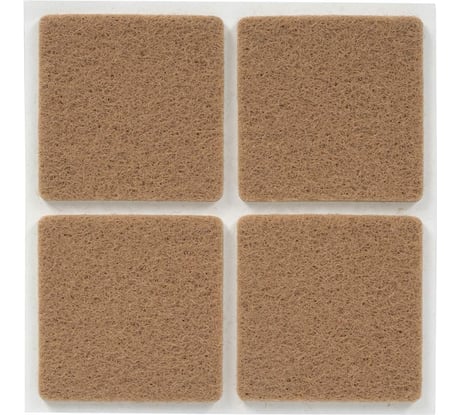 Протектор защитный из фетра Vortex бежевый 38x38 мм 30 24378