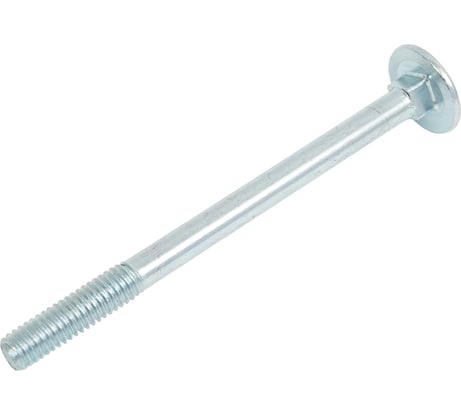 Болт мебельный Стройметиз М6x80, DIN 603, цинк, 6 шт. европодвес 25690 31801261