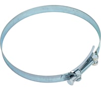 Хомут силовoй одноболтовый Novocraft 253x265 мм, цинк, в упаковке 2 шт. RZN253265002