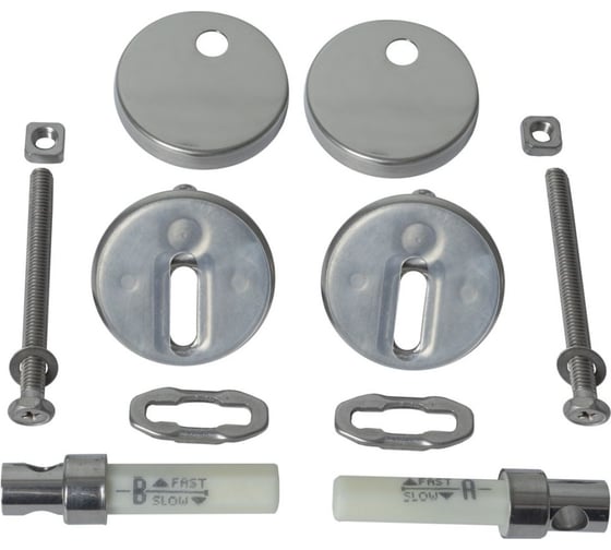Крепежный комплект для крышки унитаза ALLEN BRAU D40 FLAT SOFT FULL FIXING KIT D40 (276117) 00276117