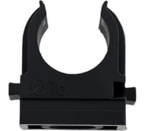 Клипса-крепеж Fortisflex 16 (черный) 91050