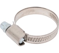 Хомут червячный Стройметиз 20-35 мм нерж., 2 шт., перф.подвес 00000066540 2496051