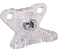 Уголок крепежный AKS пластиковый, бабочка AK 56557