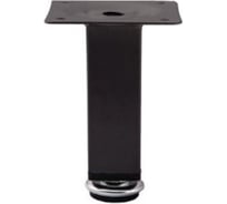 Опора мебельная AKS D-737-3 h=100, черный, AK 57402