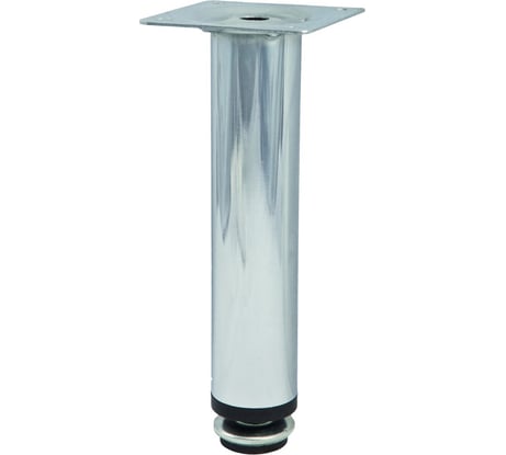 Опора мебельная AKS D-150, хром, AK 22639