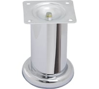 Опора мебельная AKS TB019, B140, H100, хром, AK 16363