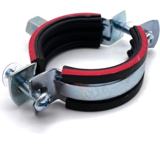 Трубный хомут Мир Хомутов DGP 1 1/2" (48-53) M8/М10, в упаковке 5 шт. MP-HI48-53 М8/М10DGPC51