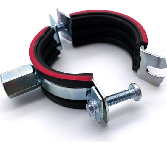 Трубный хомут Мир Хомутов DGP 1 1/2" (48-53) M8/М10, в упаковке 5 шт. MP-HI48-53 М8/М10DGPC51