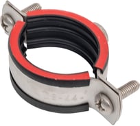 Трубный хомут Мир Хомутов 1 1/4" 38-44 мм, М8, нержавеющая сталь 304, 20x1,5 мм TR1 1/4М8SS54