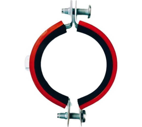 Трубный хомут Мир Хомутов DGR с гайкой 1/8" (8-11) М8, в упаковке 5 шт. MPN-RC1/8М8DGR41(5)