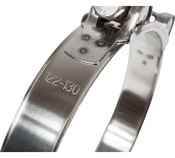 Хомут силовой Мир Хомутов РОБУСТ 122-130 мм, W4, в упаковке 2 шт. SIL122-130RB44(2)