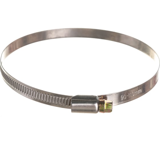 Обжимной хомут FIT IT нержавеющая сталь 90-110 мм 64290 1