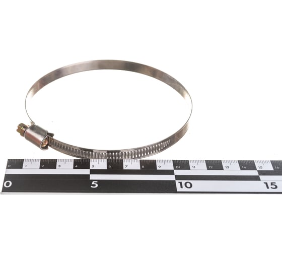 Обжимной хомут FIT IT нержавеющая сталь 90-110 мм 64290
