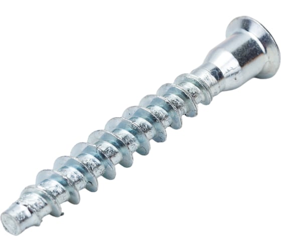 Шурупная стяжка Element 7,0x50 PZ белый цинк 50 шт 072610